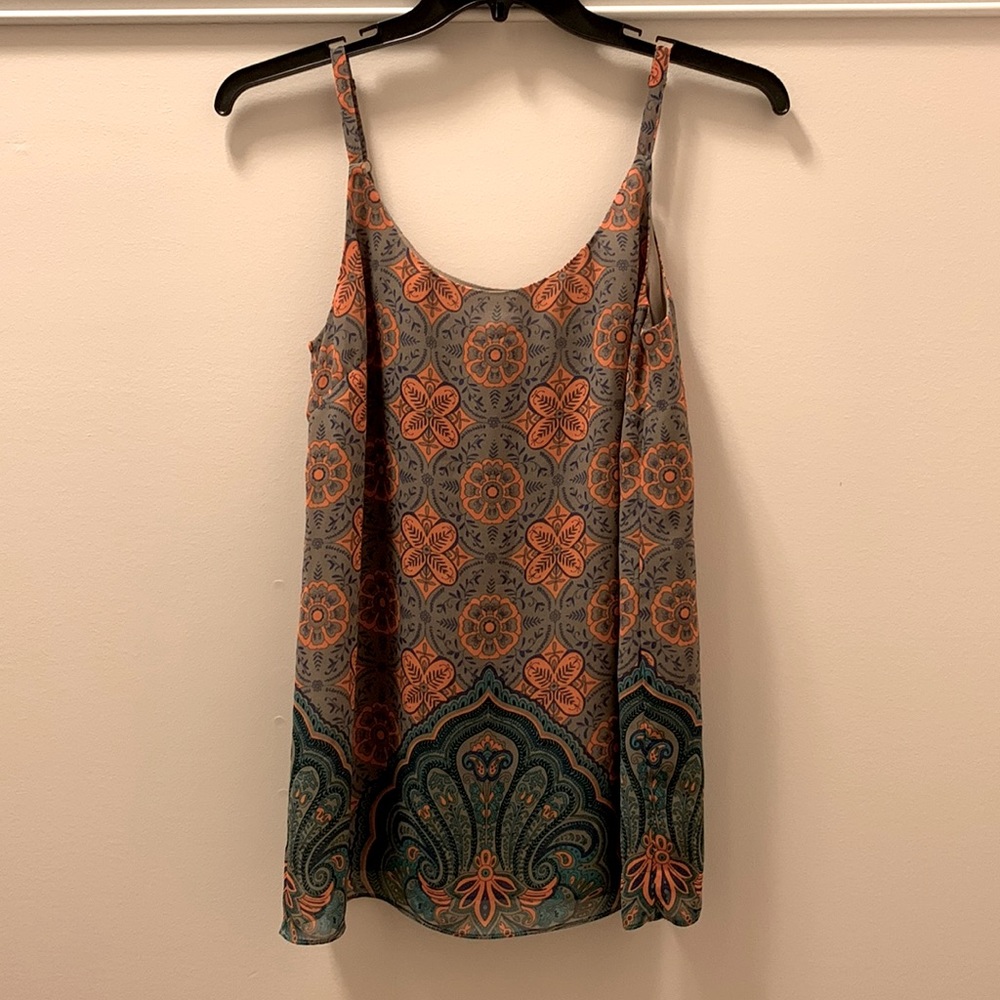 Cabi #3082 Arabesque Cami Tank Style Top Size S